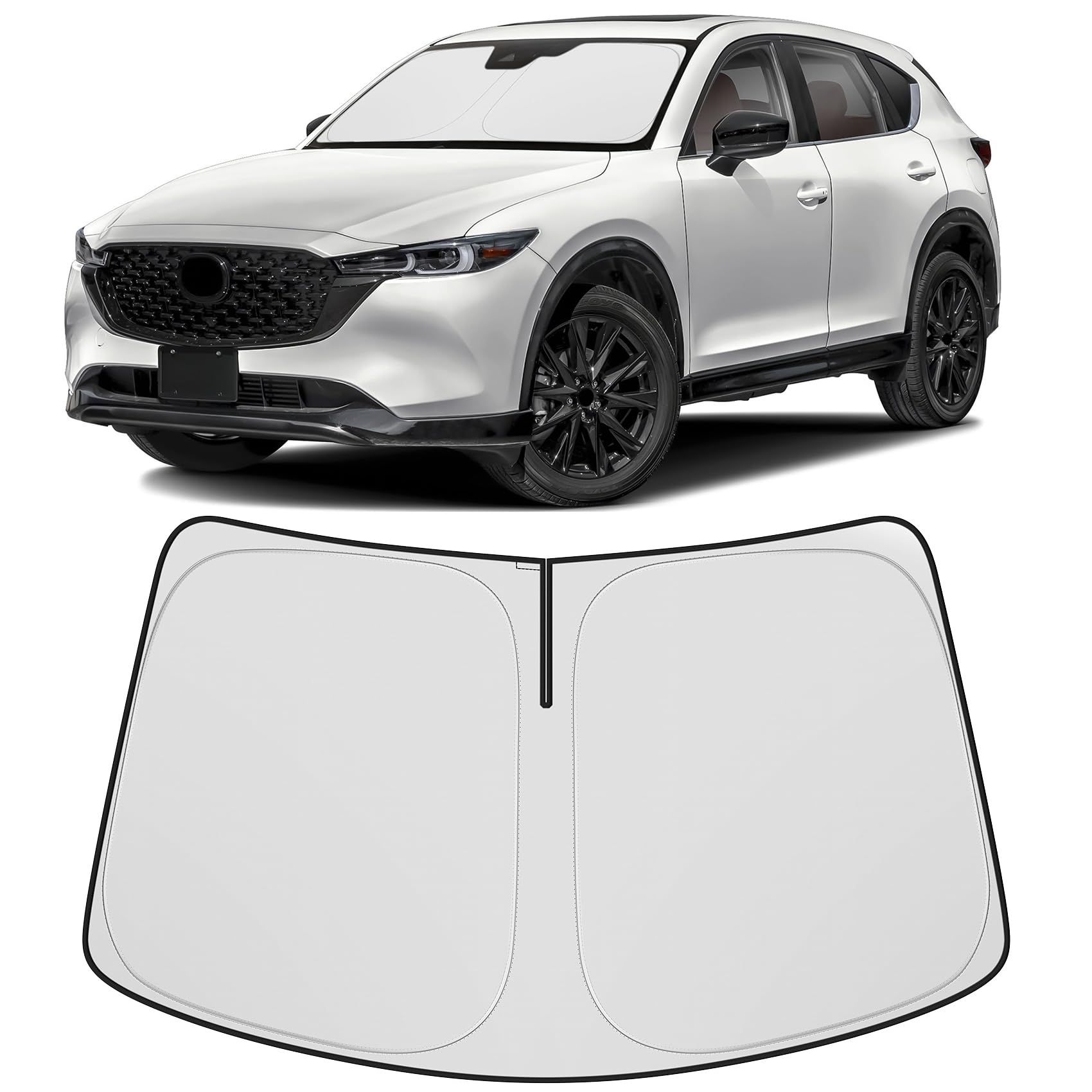 Amazon.com: Hugeek Windshield Sun Shade Compatible with Mazda 2017
