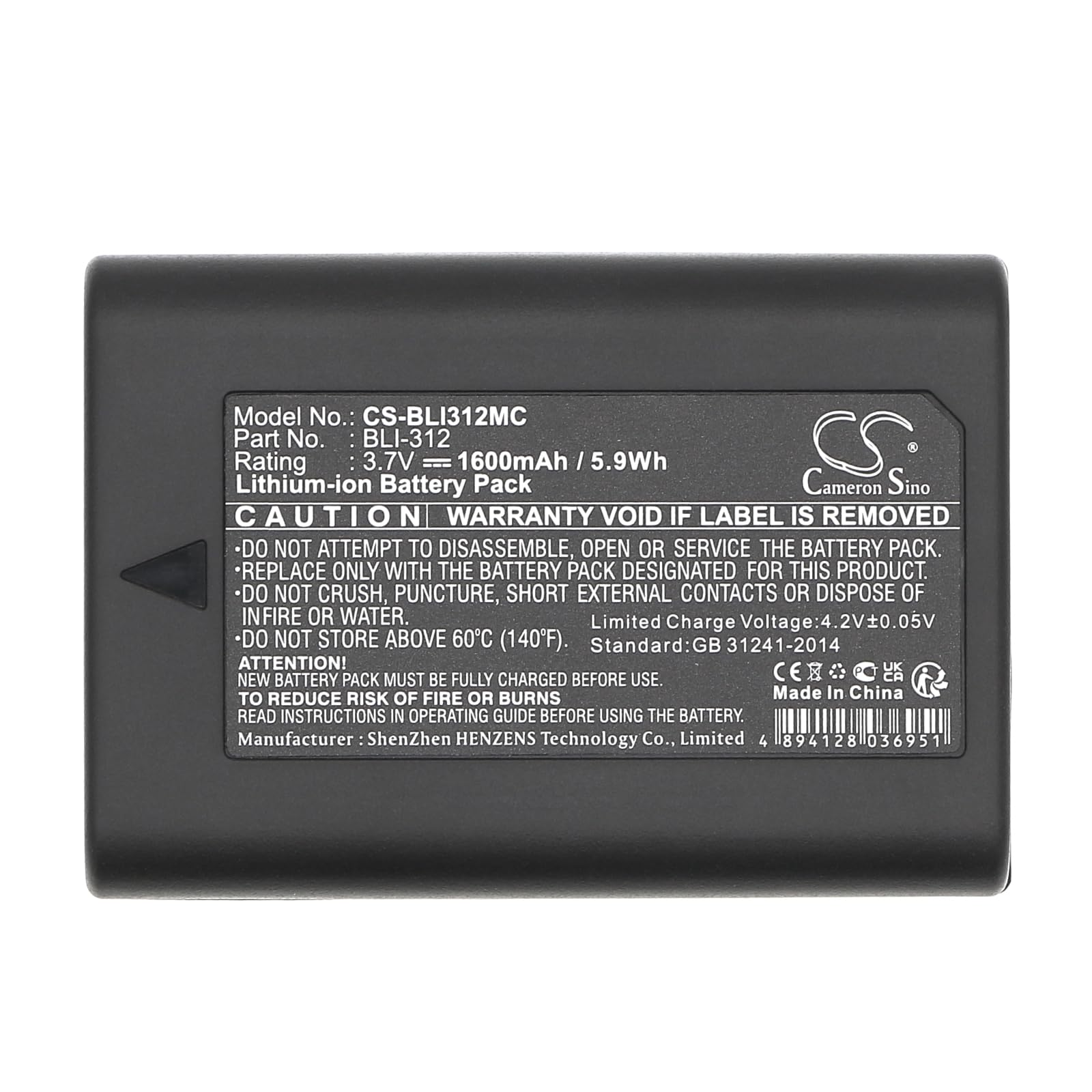 Amazon.com: Cameron Sino 1600mAh Replacement Battery for Leica BM8