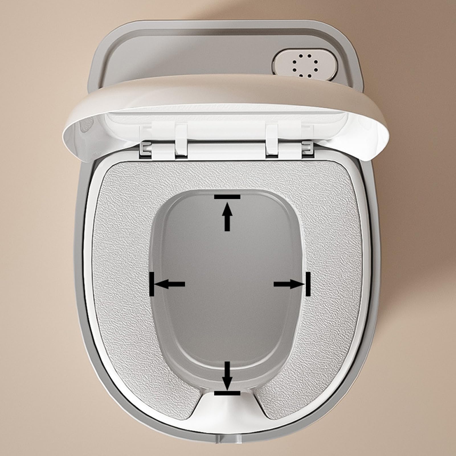 Inodoro de Aprendizaje para - Revestimiento Antideslizante y Botón de Caza de Agua,Aprendizaje Interior Propio | Uso Hogar Dormitorio Cuarto de Baño