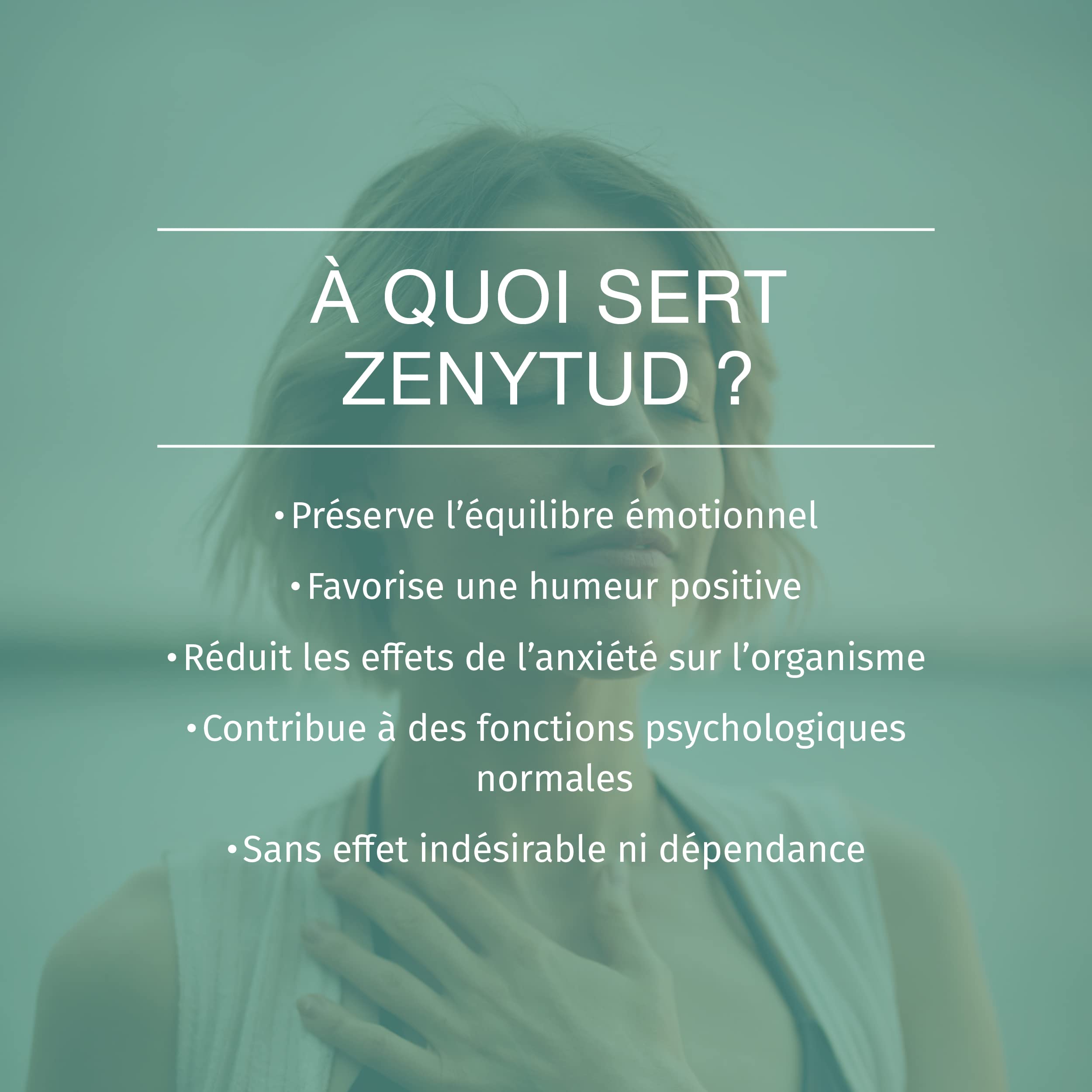PHYTORESEARCH - Zenytud - Complément Alimentaire Bien-Être - Vitamines et Plantes - Safran, Rhodiola, Taurine, Magnésium et Vitamines B - 60 gélules - 30 Jours - Fabriqué en France
