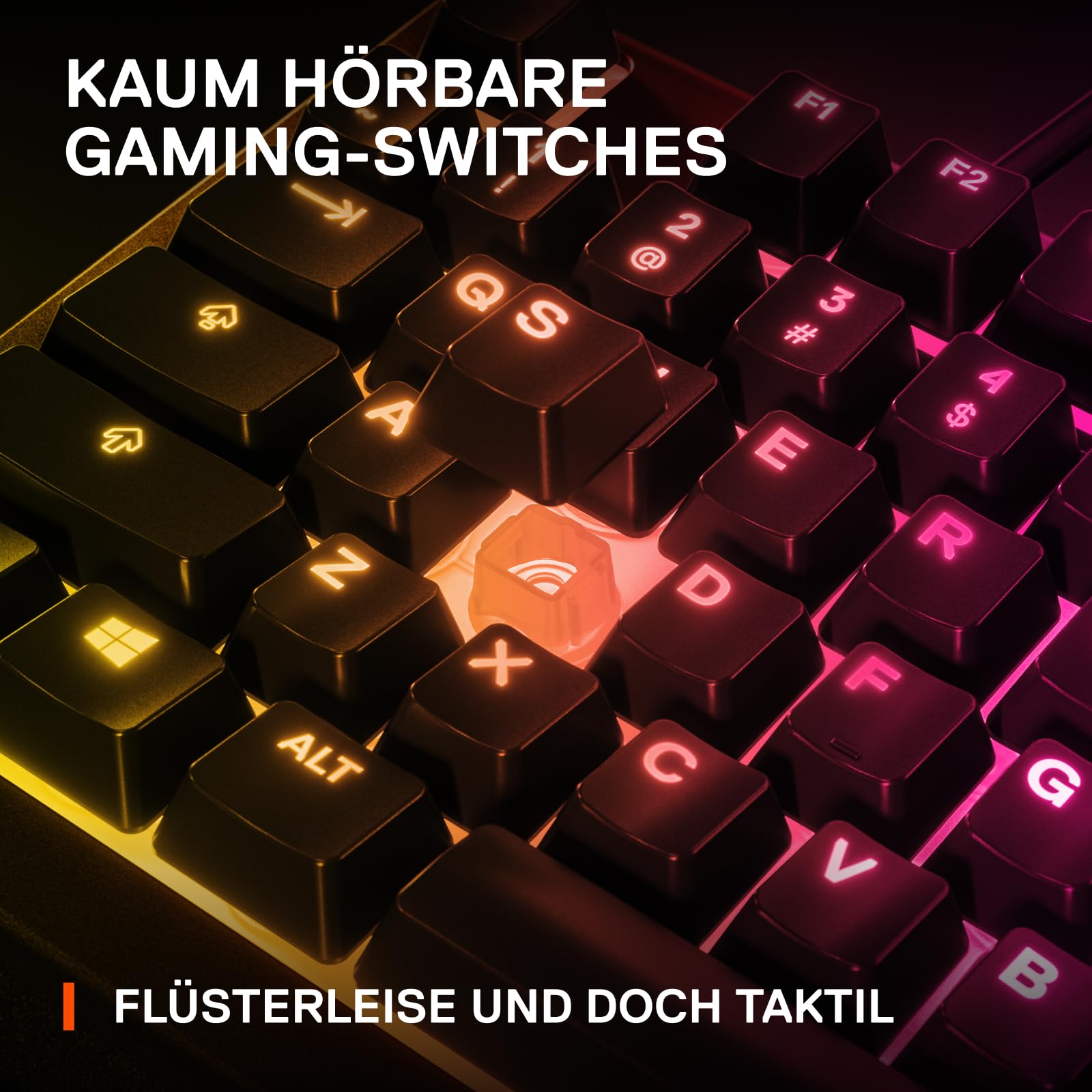 SteelSeries Apex 3 TKL Gaming Tastatur RGB Tenkeyless DE Layout QWERTZ Schwarz