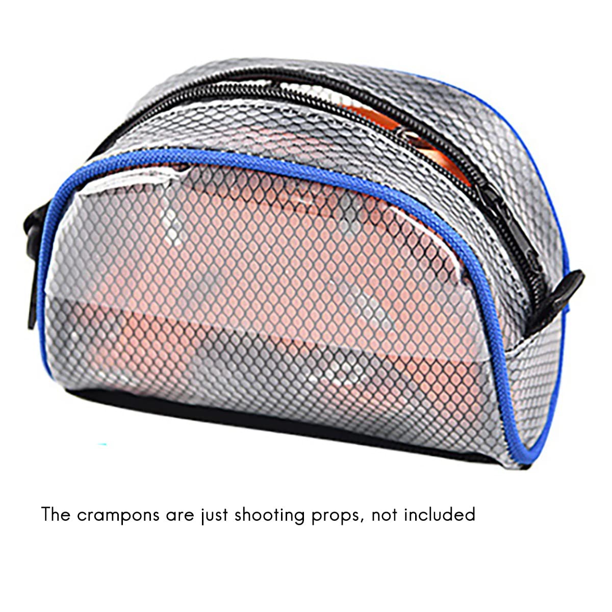 Bolsa para crampones resistente al desgaste, resistente a arañazos, accesorios pesados, bolsas de almacenamiento para montañismo