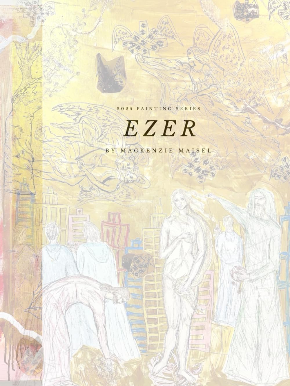 Peinture Ezer de Mackenzie Maisel toile artistique de haute qualité