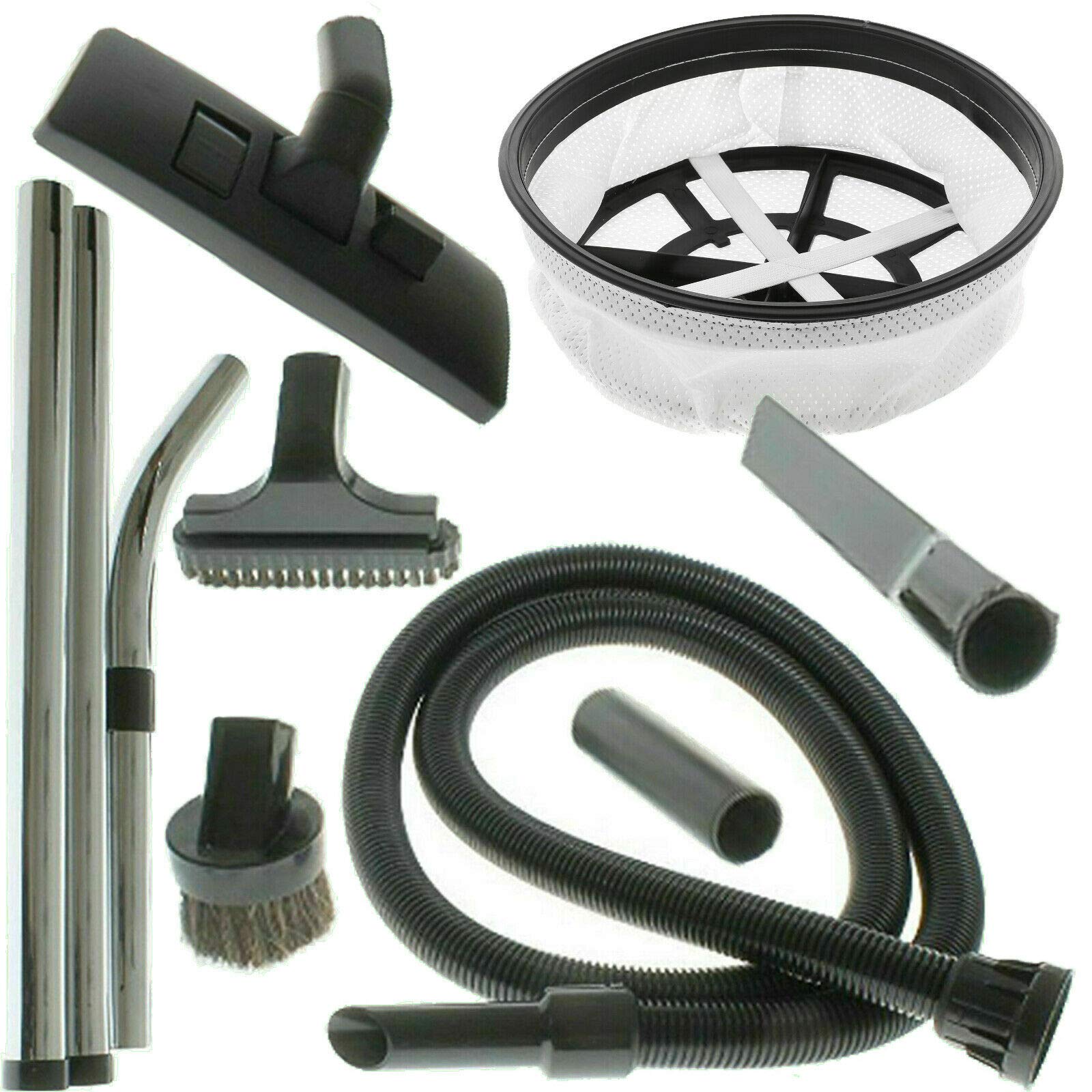 Qualtex Black 2.5M Hose, Cloth Filter, Tool Kit For Numatic Henry Hetty Vacuum Cleaner Hoover