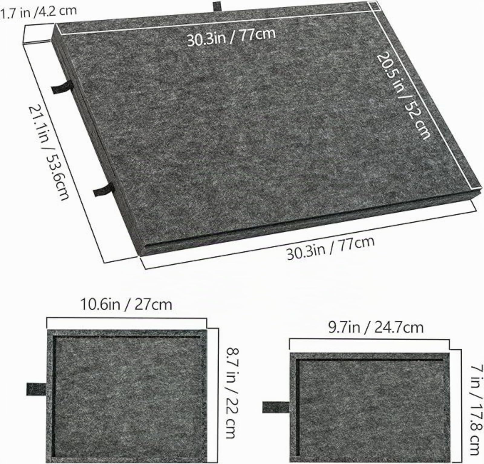 Tablero de Rompecabezas Portátil, Mesa de Rompecabezas Inclinable con Soporte Ajustable, Tablero de Rompecabezas de Fieltro Liviano con Cubierta y 6 Cajones de Clasificación (Camello)