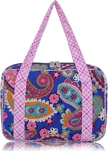 Miniatura 7 de DIWI Funda acolchada para la Biblia de tamaños extra grandes de 11.25 x 8.25 x 2.75 pulgadas, bolsa de Biblia Good Book Case (XL, C2 Jungle Pink)