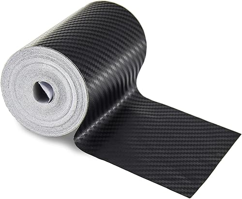 Protector de umbral de puerta de automóvil para borde de entrada, anticolisión, protector universal transparente para umbral de puerta (2 pulgadas,