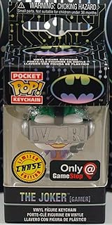 Funko Pocket Pop! Keychain: The Joker Gamer Limited Edition Chase Exclusive
