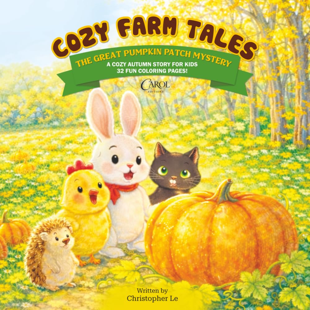 Cozy Farm Tales: The Great Pumpkin Patch Mystery: A Cozy Autumn Mystery Story for Kids Ages 4–8