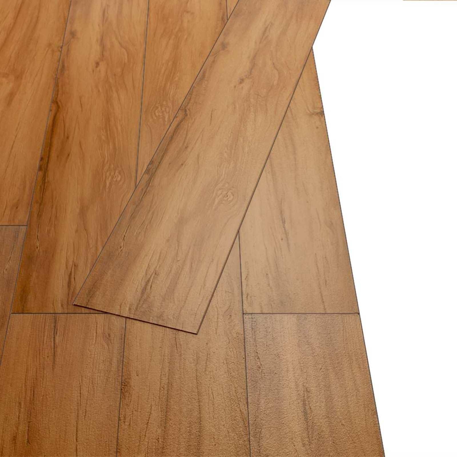 vidaXL Bodenplanken Natur 5,02 m² 36 Stk. PVC