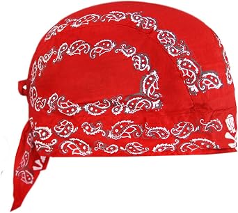 Skull Cap Motorcycle Helmet Liner Biker Head Wrap Cover Scarf Pirate Hat Bandana Running Beanie Cap