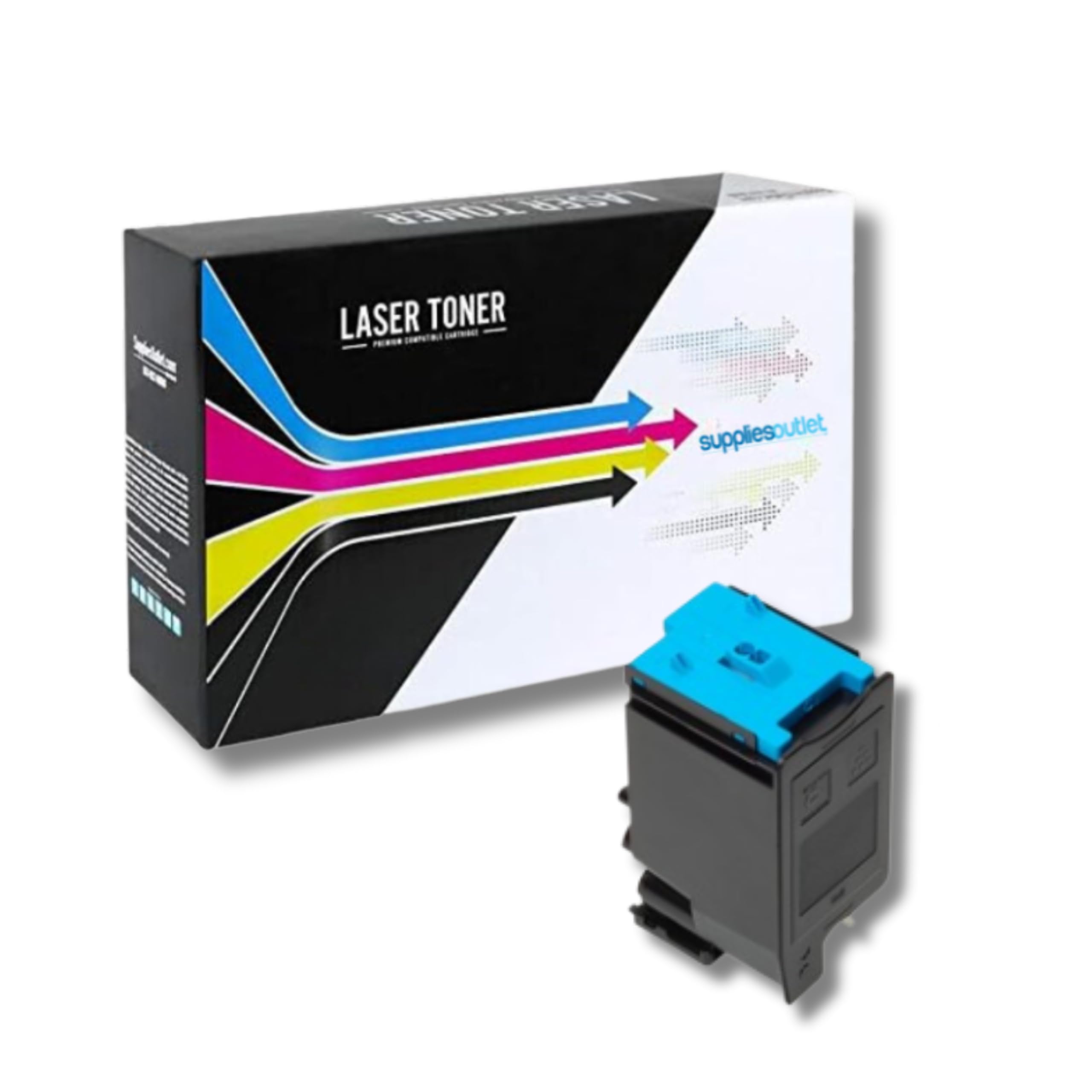 SuppliesOutlet Compatible Toner Cartridge Replacement for Sharp MX-C30NT / MX-C30NTC / MXC30NTC (Cyan,1 Pack)