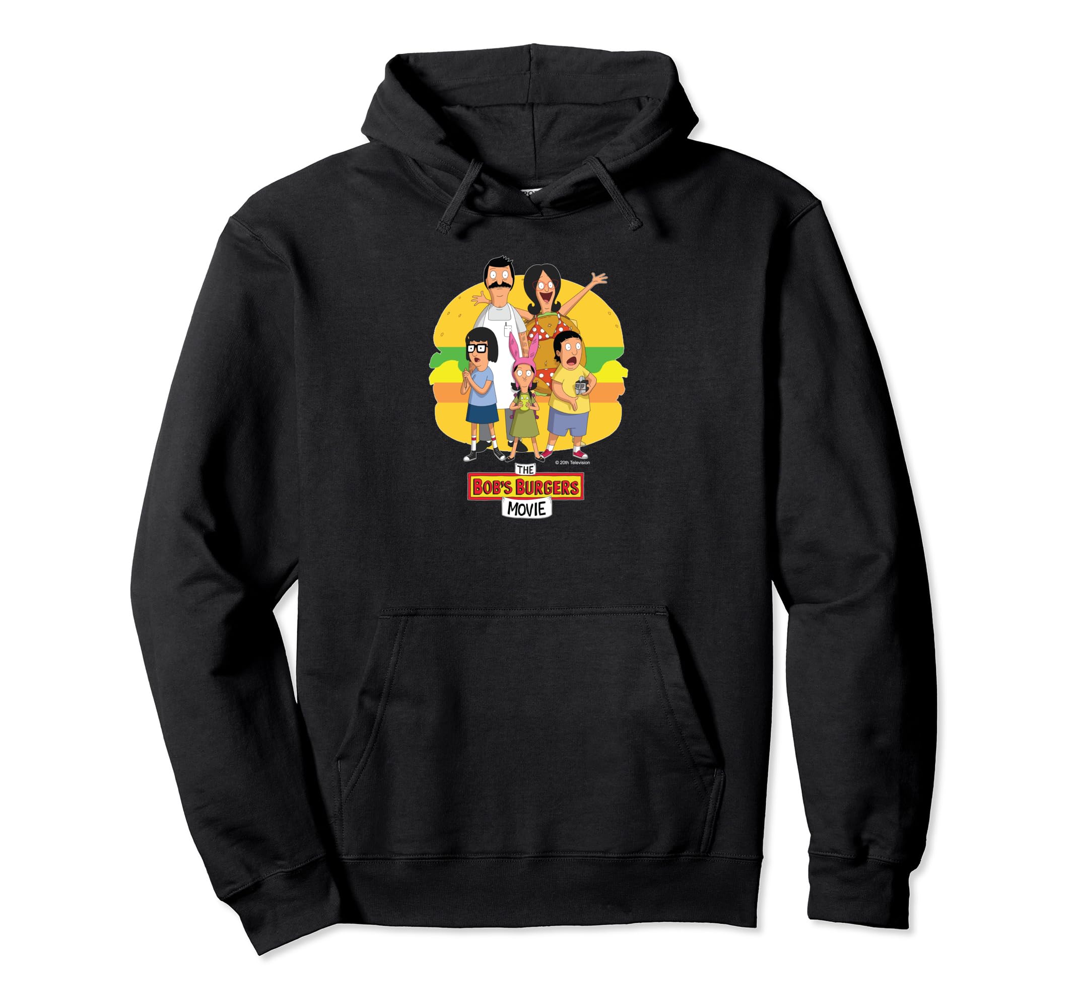 The Bob's Burgers Movie Logo Pullover Hoodie : Amazon.co.uk: Fashion