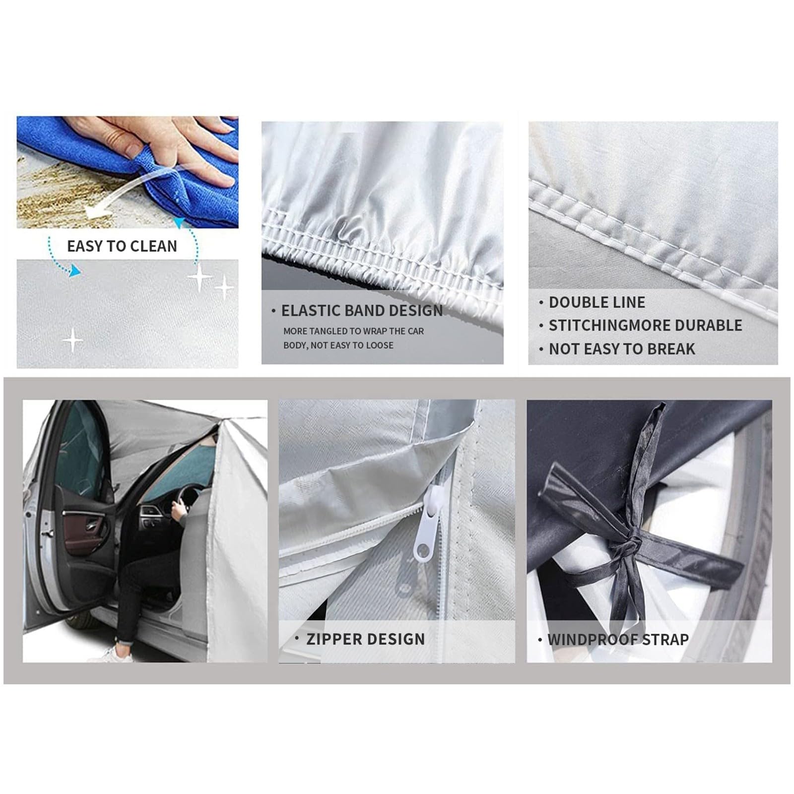 Telo Copriauto per BMW Z3 E36/7 Cabriolet(1995-2003),Copertura auto per Auto Impermeabile,Anti Vento Antipolvere antigraffio,Telo copriauto da esterno