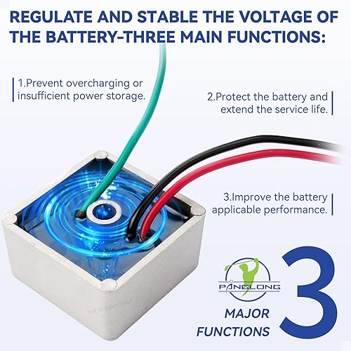 Miniatura 3 de Panglong EZGO 27739-G01 Regulador de voltaje, reemplazo del regulador de voltaje EZ GO TXT, adecuado para carrito de golf de gas EZGO TXT 1994-UP,