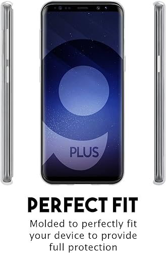 Miniatura 2 de GOOSPERY Funda transparente para Samsung Galaxy S9 Plus (2018) Funda delgada de goma TPU (transparente)