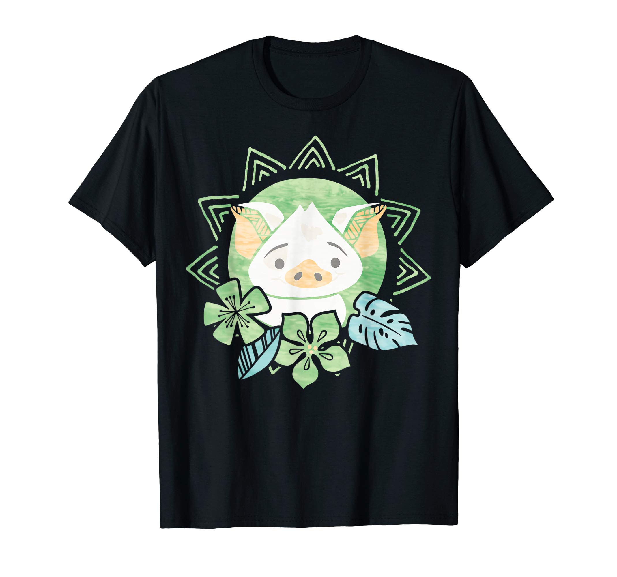 DisneyMoana Pua Floral Sun Portrait T-Shirt