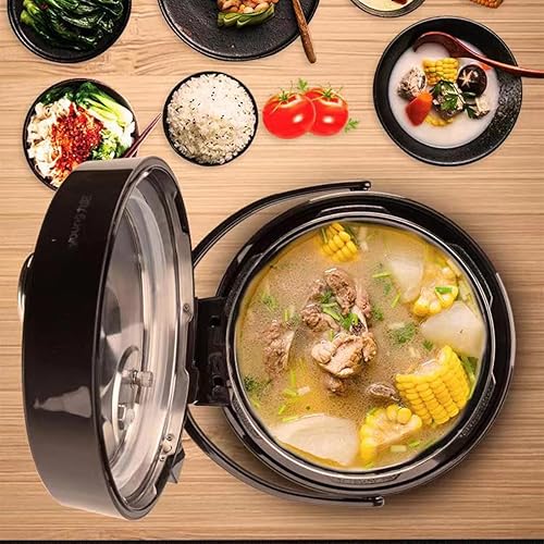 Miniatura 3 de Joyoung Presión elegante 5L de la vesícula biliar doble esférica de la olla a presión eléctrica Y-50C19US del hogar