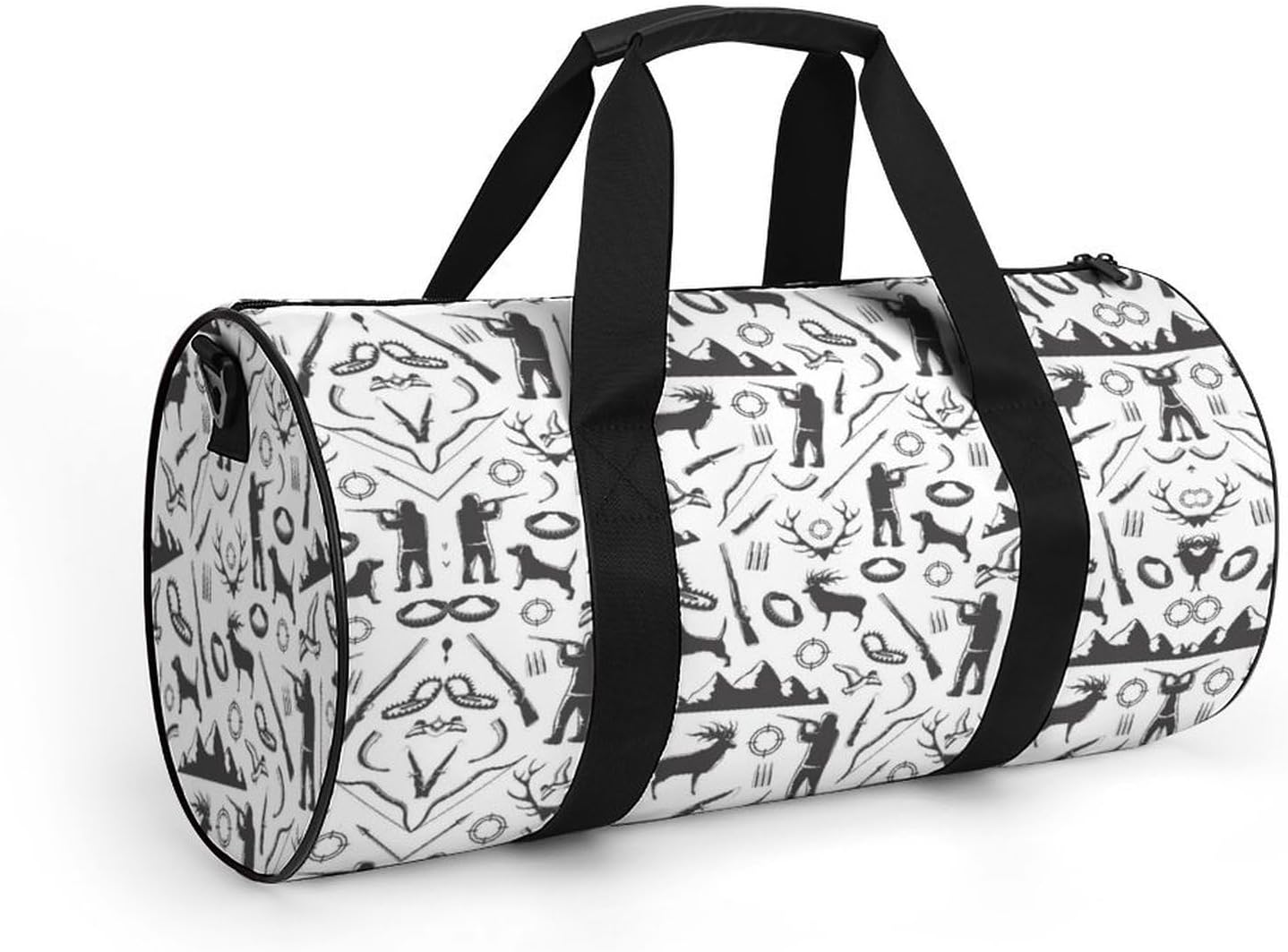 Hunting Hunter Gym Sport Bag Travel Duffle Backpack Weekender Overnight with Shoes Compartment for Women Men