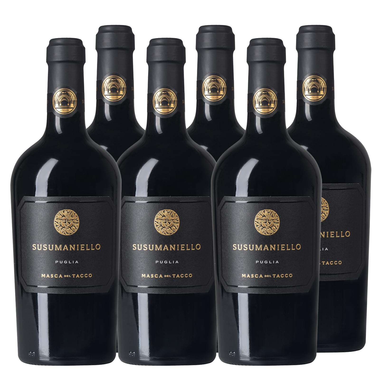 Susumaniello Puglia Rosso IGP Masca del Tacco Rotwein Apulien trocken (6 x 0.75l)