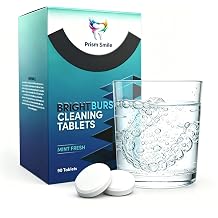 Retainer Cleaning Tablets, Mint Fresh, 90 Count, Deep Clean for Retainers, Aligners, Night Guards and Whitening Trays, Freshens and Removes Everyday Build-Up
