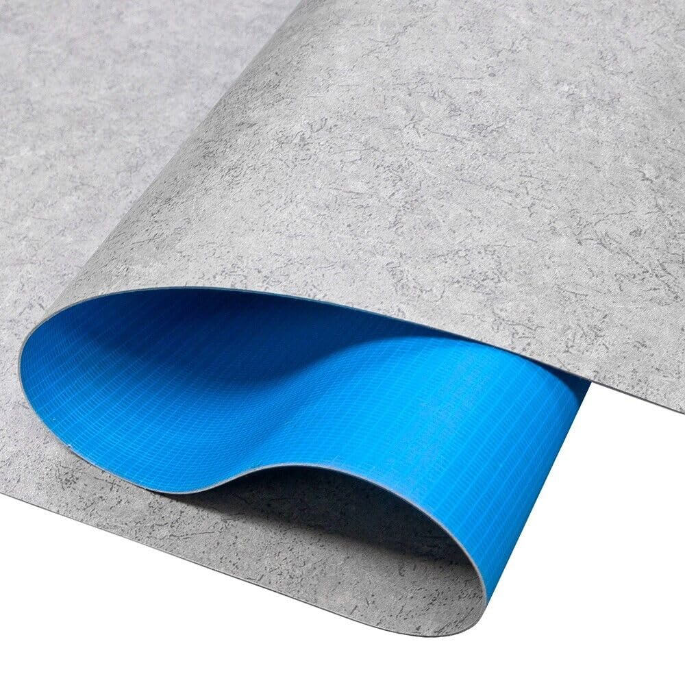 emmevi Revêtement de sol en PVC Rouleau de vinyle 31 mesures effet marbre veiné pierre 100x800 cm DIS_G