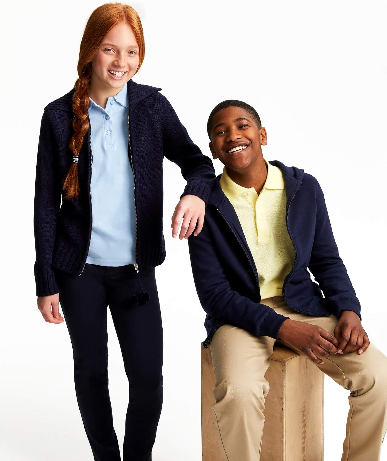 French Toast Girls' Stretch Skinny 5 Pocket Knit Pant