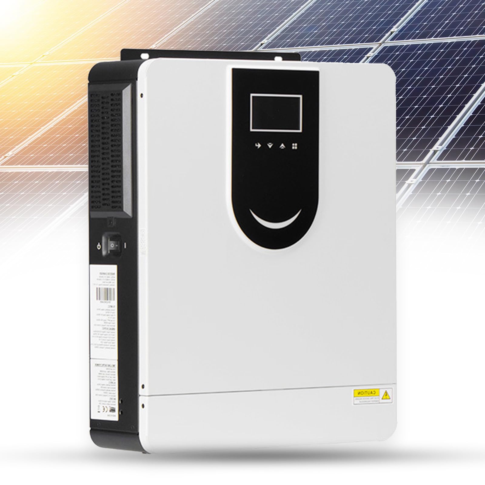 Inverter a Onda sinusoidale Pura off-Grid da 48V CC a 230V CA 240V CA da 6,2 kW con regolatore di Carica Solare MPPT da 120A, Ingresso Massimo PV 6500W CC 60-450V