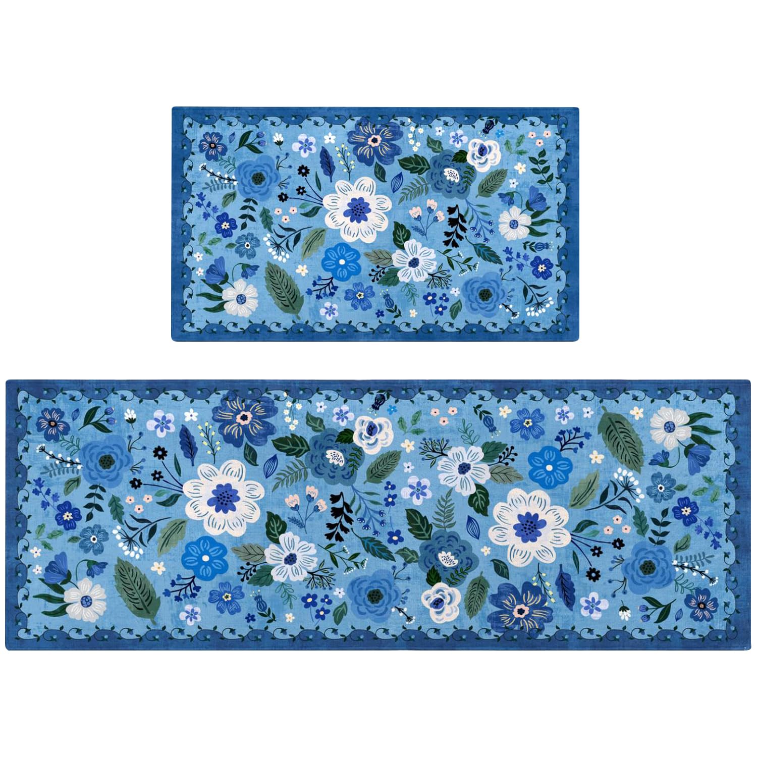 Alfombras de cocina lavables y antideslizantes rústicas para decoración