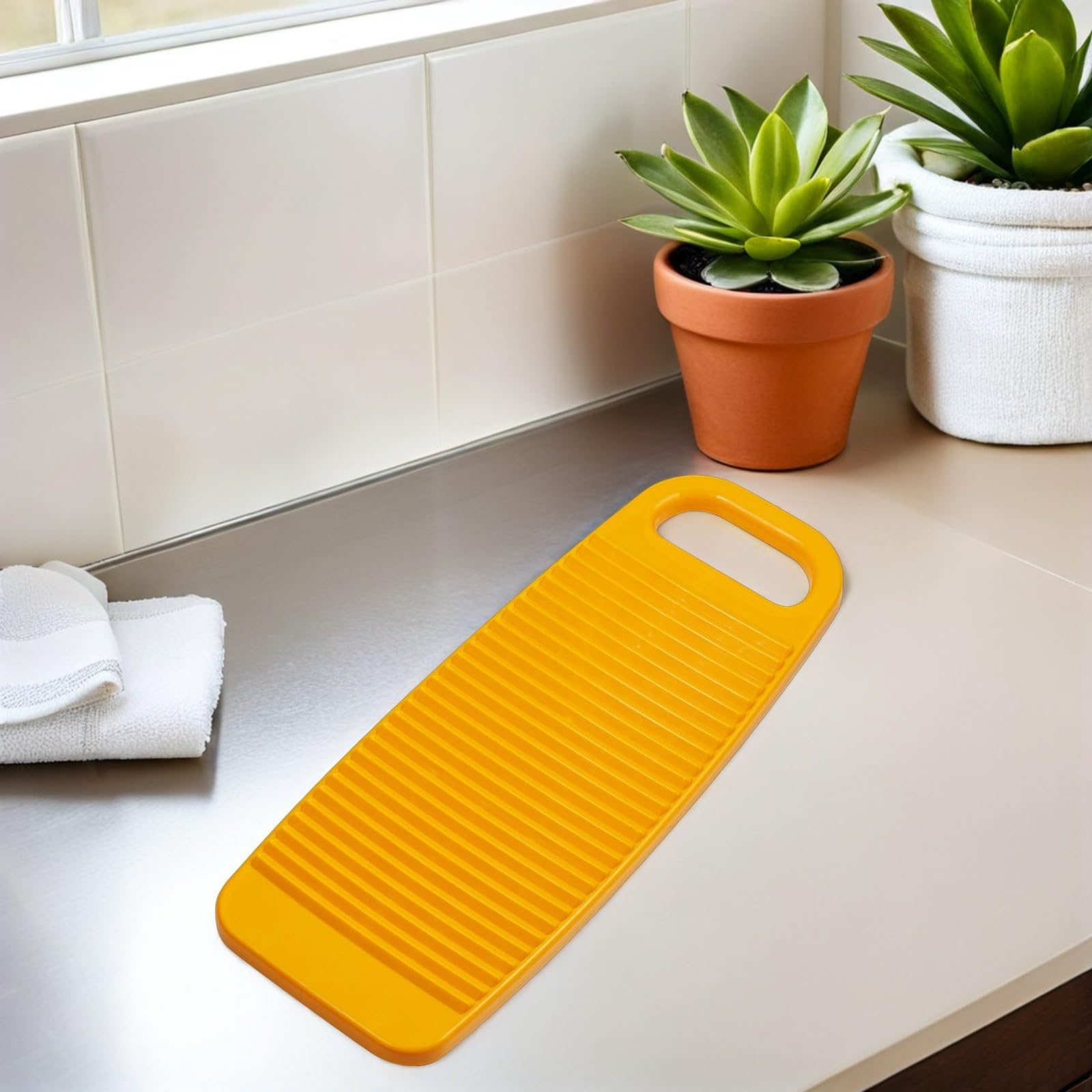 Hemobllo Tabla de Lavar para Ropa de Plástico 45cm Protección de Fibras y Mantiene Forma Paquete de 2 Piezas Adecuado para Viajes Cortos y Lavandería en Casa