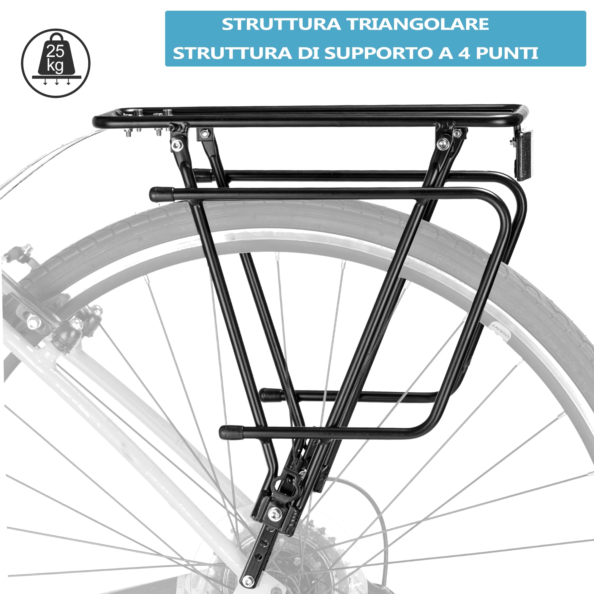 Portabici posteriore BCR0304FT