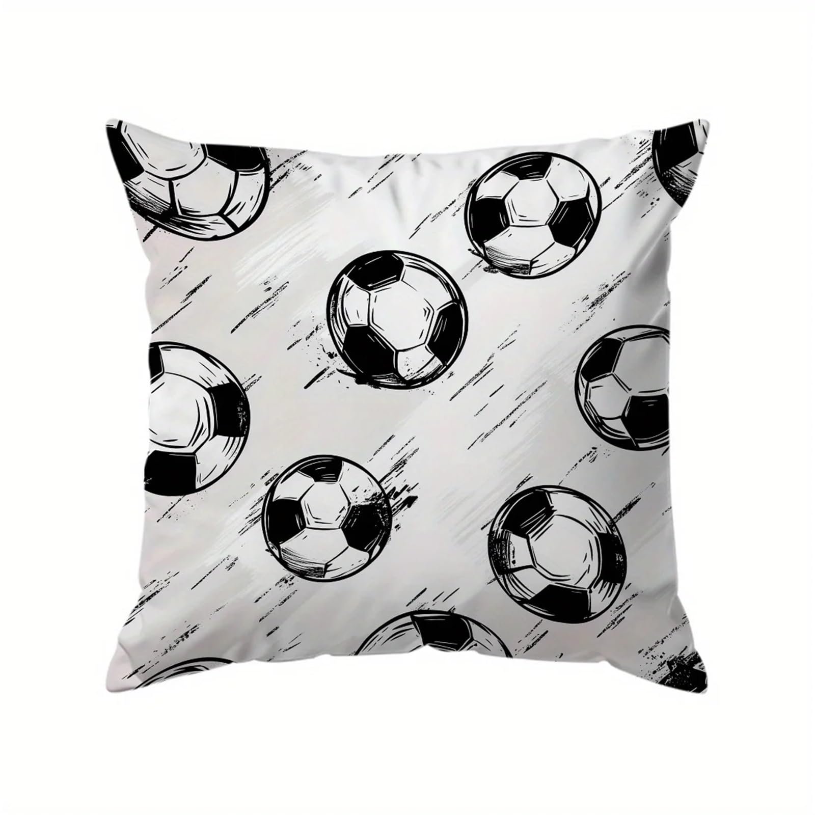 GIYXHU Soccer-patterned Pillow, Sofa Cushion, Home Decor for Sofa(Color4)