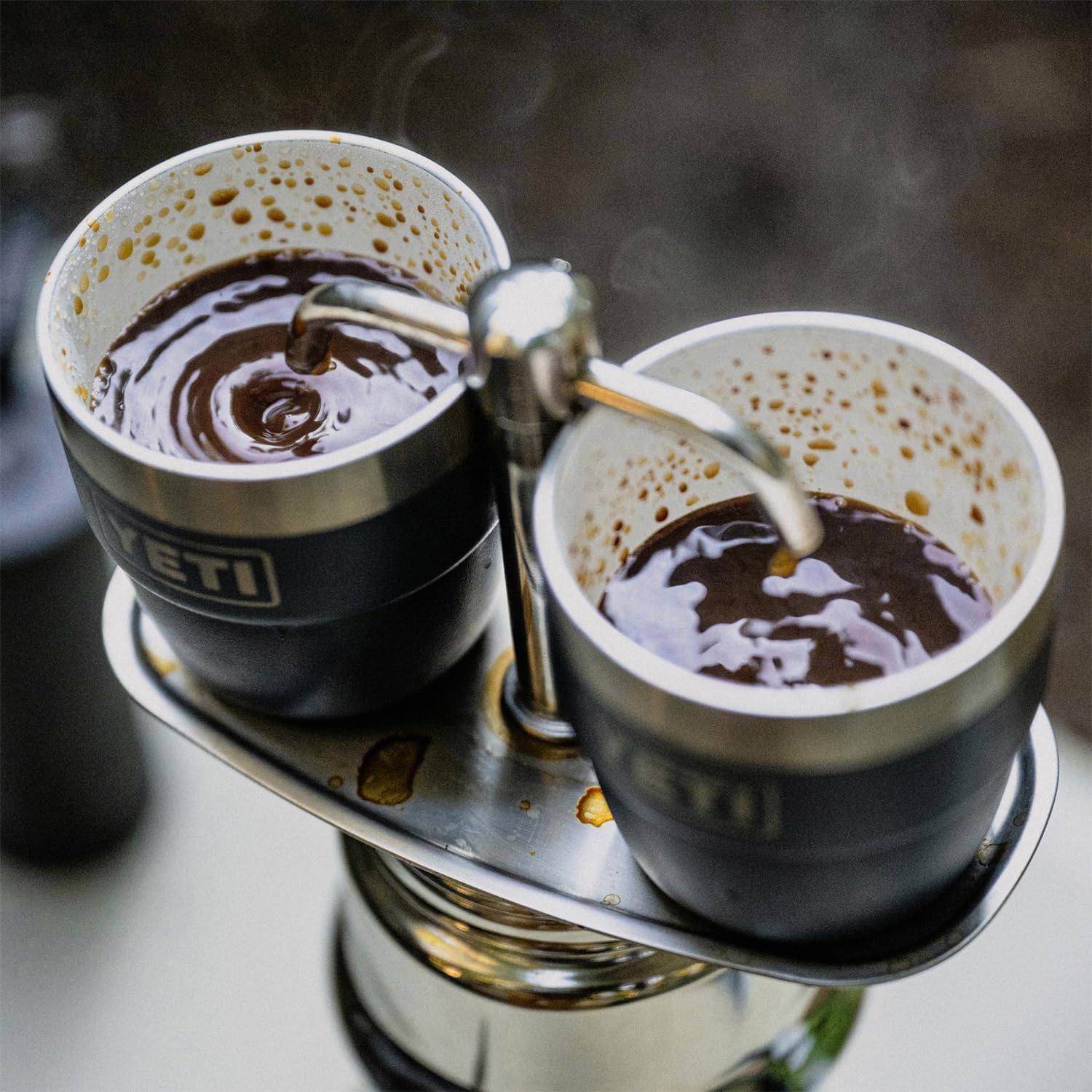 YETI Rambler 4 oz Stackable Cup, Stainless Steel, Vacuum Insulated Espresso/Coffee Cup, 2 Pack - Image 8