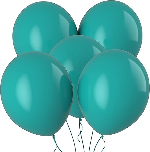PREXTEX Globos gigantes de color verde esmeralda, 30 globos extragrandes de 18 pulgadas de color verde esmeralda para sesiones de fotos, bodas, baby