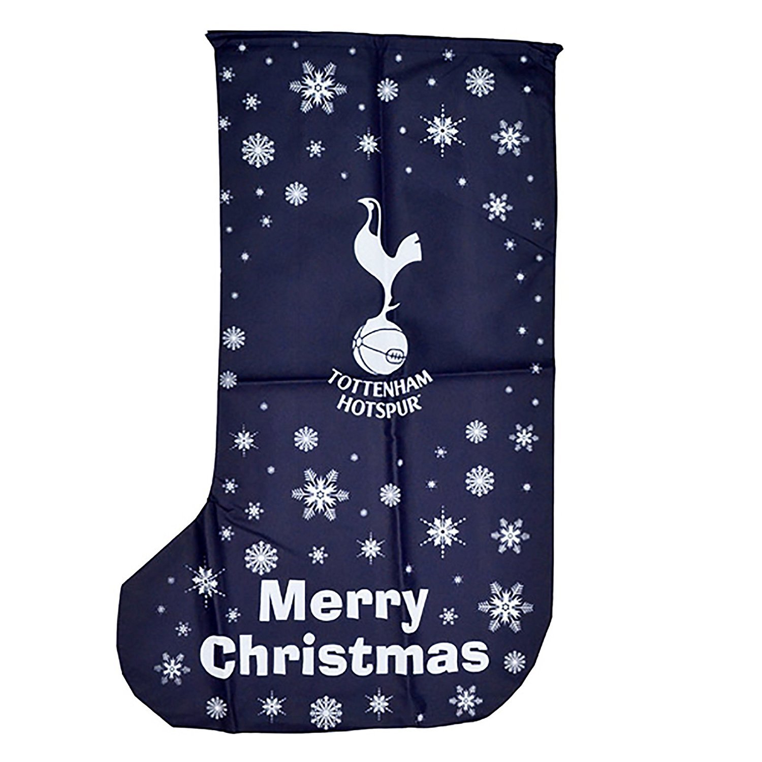 Tottenham Hotspur Christmas Football Stocking, White, Plastic, Metal, Hanging, Casual, 1m Long