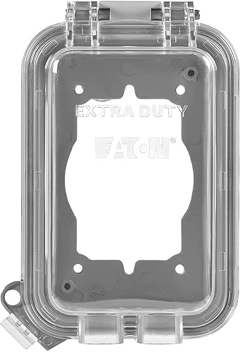 Eaton WIU-1 Weather Box Horizontal/Vertical Mount While-In-Use Weather Protective Cover,