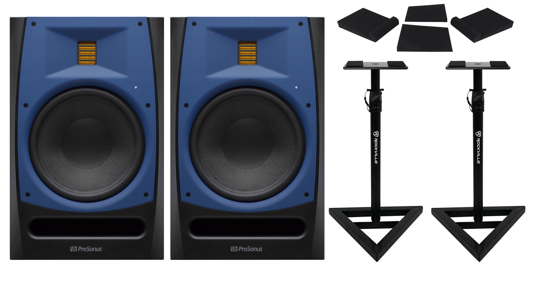 Amazon | PreSonus (2) R80 150W アクティブ 8インチ スタジオモニター