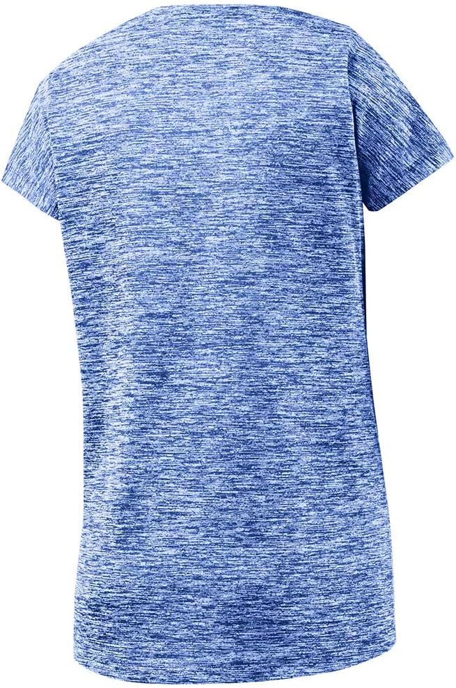 Women's Dri-Equip Electric Heather Moisture Wicking T-Shirts in XS-4XL