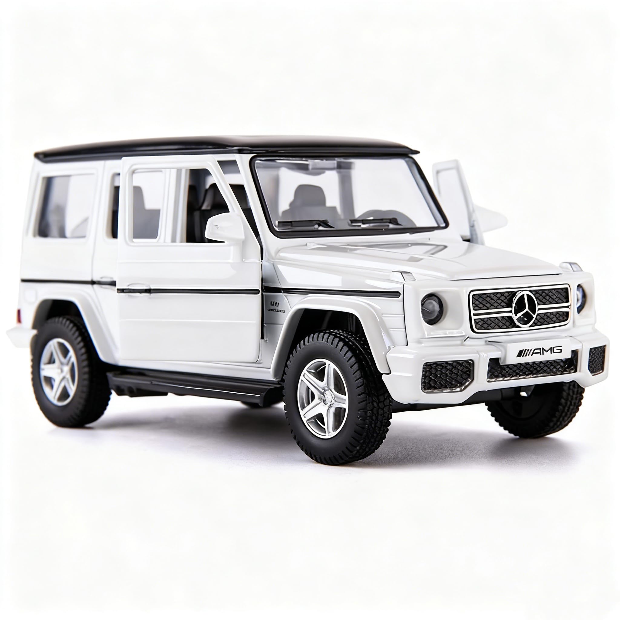MERCEDES BENZ G-MODEL　ミニカー　2台セット　美品 Amazon.com: TGRCM-CZ 1:36 Scale Benz G63 Car Model for Kids, Alloy