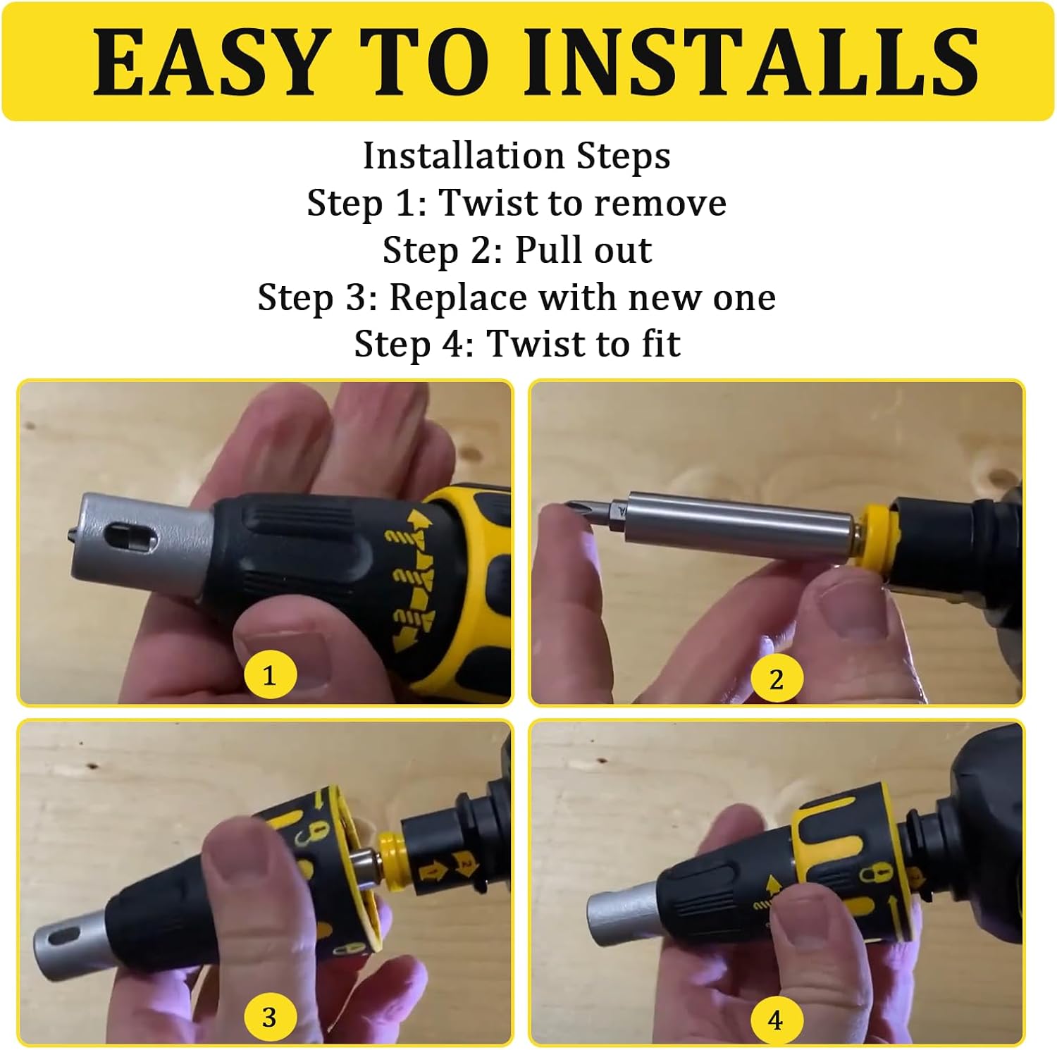 Dry rock drill accessories N435495 Nose Cone Assembly Compatible with Dewalt Drywall Screwgun DCF620B DCF620M2 DCF620D2-AR/B2/B3/BR Drywall Replacement Cone Assembly