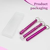 Vista 7 de Safety Keychain Set for Women - Compact Personal Security Tool with Emergency Glass Breaker and Self Defense Keychain(3pcs)
