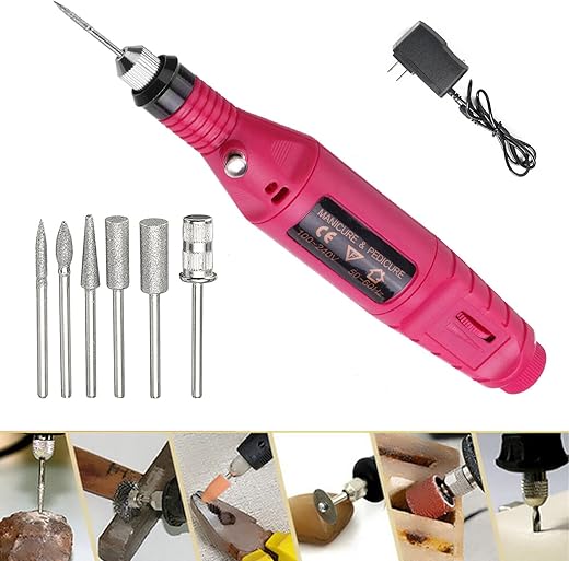 Mini Portable Rotary Tool Electric Grinder Drill for Jewelry Metal Glass Stone Rotary Tool