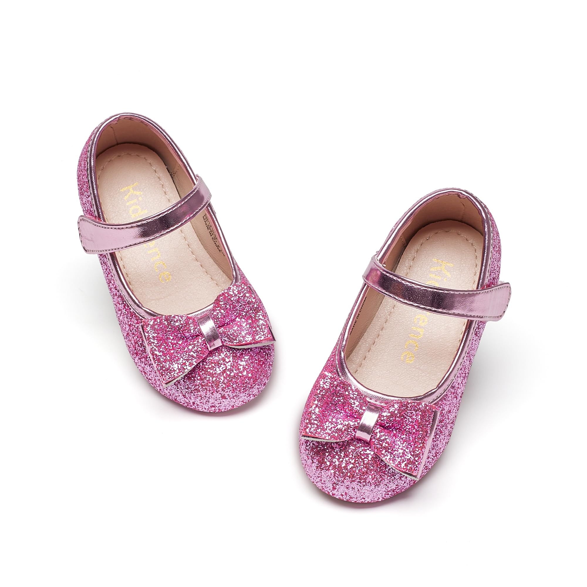 Kiderence Little Toddler Girls Dress Shoes Ballerina Ballet Flats Kids Mary Janes