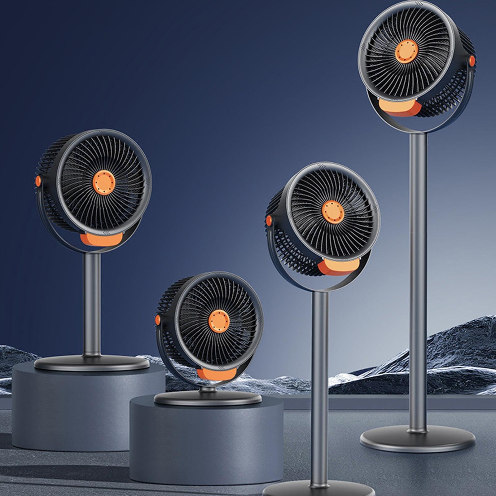 Ventilatore Oscillante Ventilatore a piantana regolabile, 3 velocità, | Ventilatore Da Camera Per Ufficio Negozio Dormitorio Bagno Camera Da Casa Garage