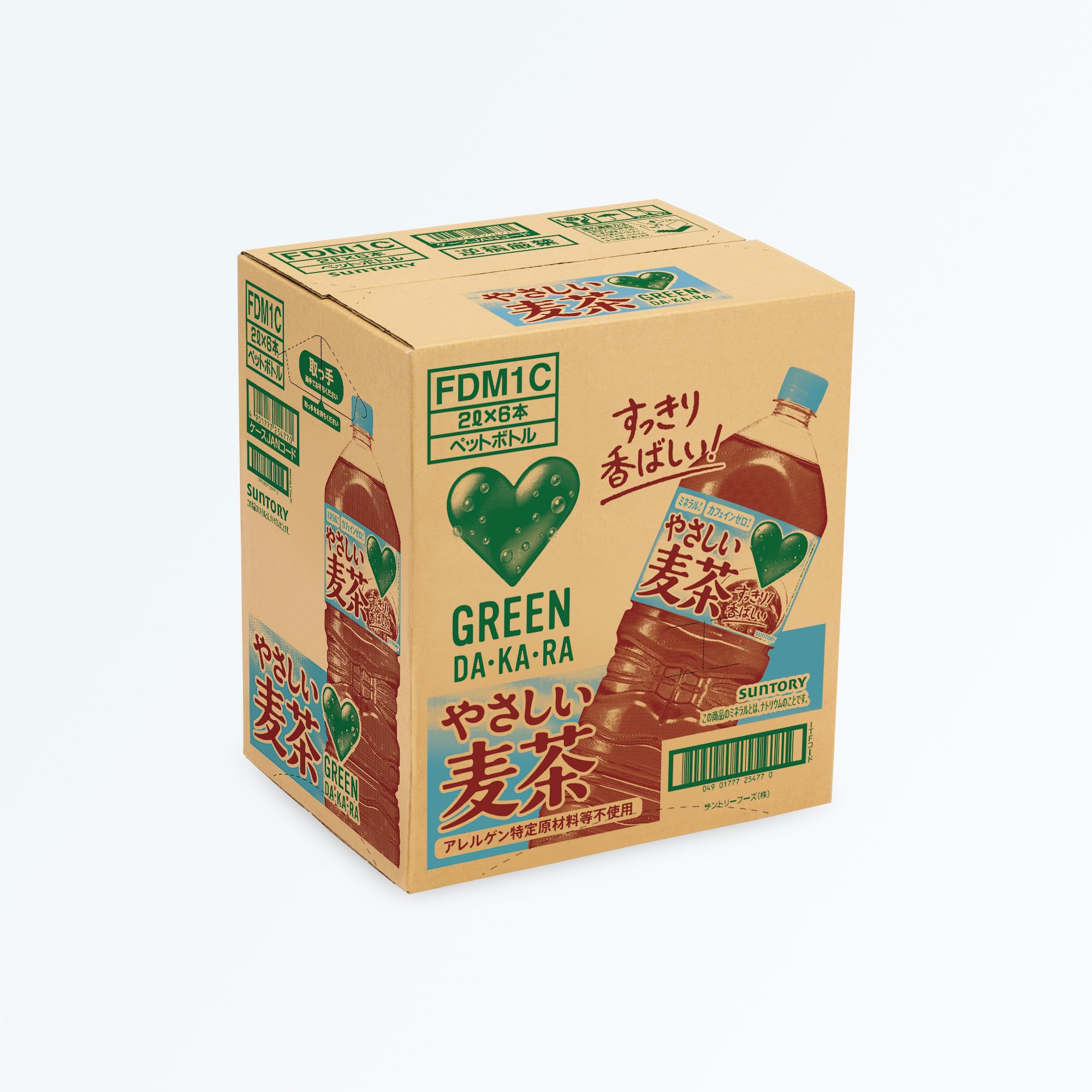 麦茶 アサヒ飲料 十六茶麦茶 660ml×24本: 食品・飲料・産地直送－オフィス