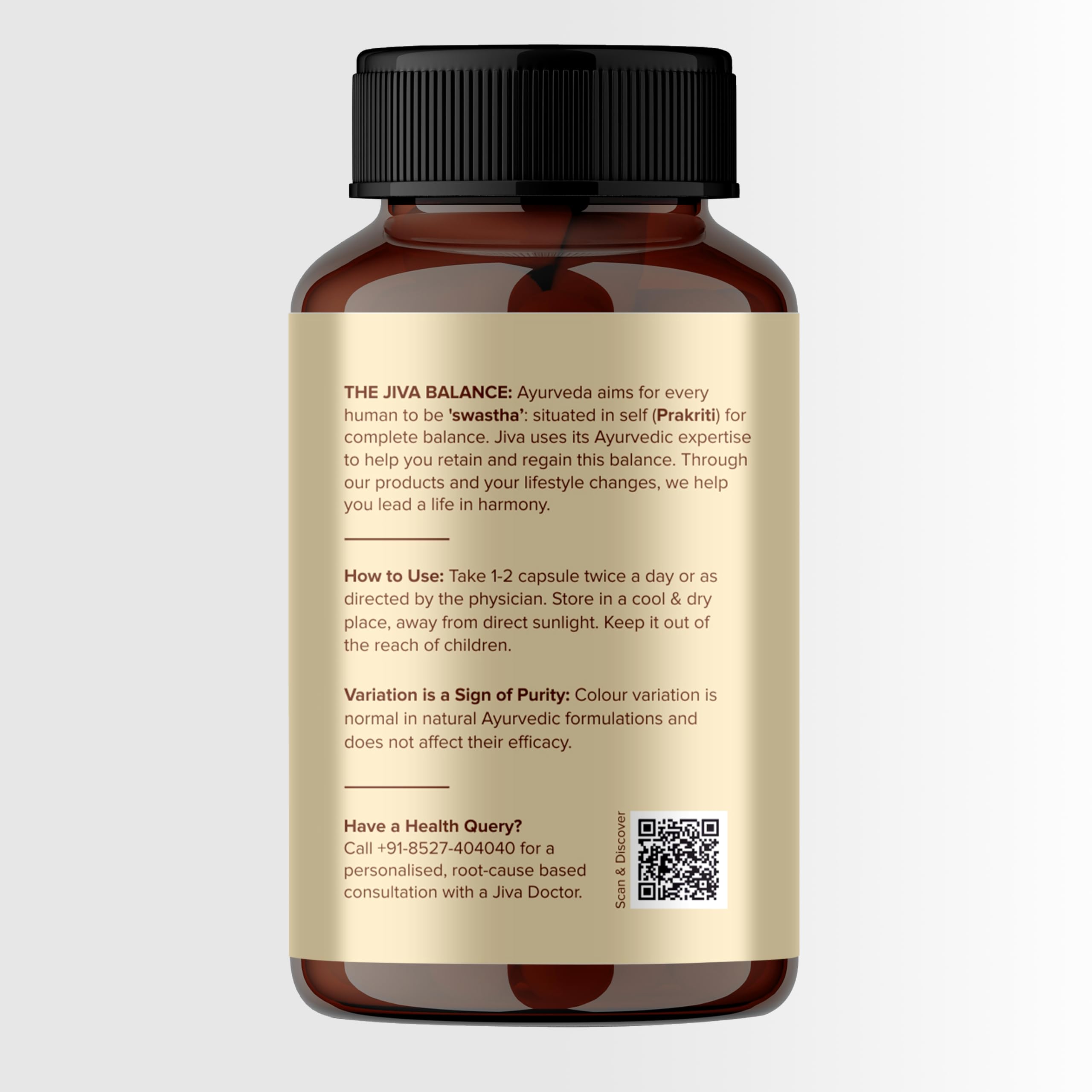 Jiva Giloy - 60 * 1 Capsule for Digestion | 100% Pure & Natural | Ageing and Immunity Boost | Herbal Supplements | Rich In Antioxidants 2