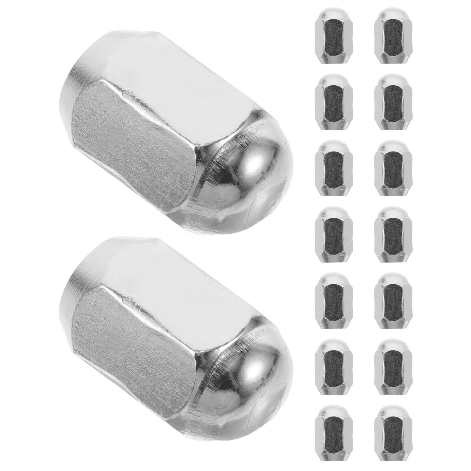 Tuercas para rueda de ATV M10x1.25 POPETPOP en acero inoxidable para modificación 8
