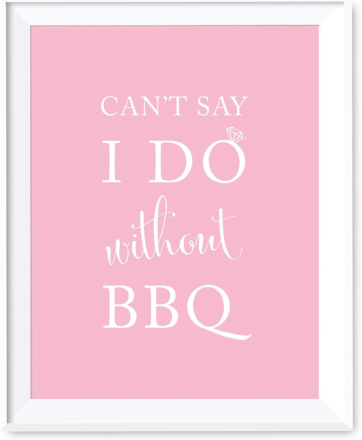 Andaz Baby Shower Party Signs, Blush Pink, 8.5x11-inch, MamaMosas Mimosa Bar Sign, 1-Pack