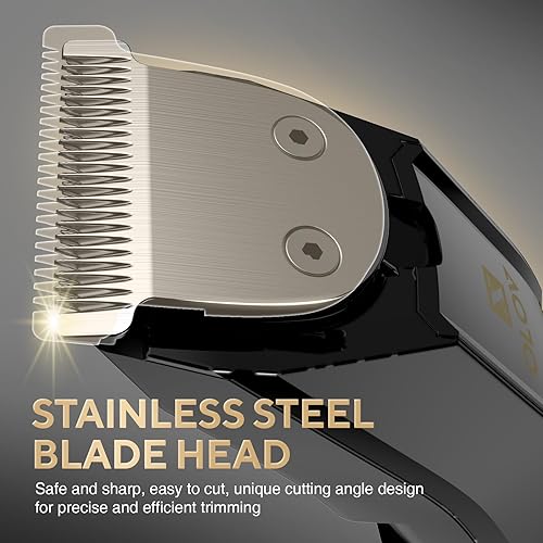 Miniatura 3 de Recortadora de barba para hombre, todo en uno, con esfera de precisión, peluquería facial de alta calidad, ajuste ajustable de 20 longitudes, base