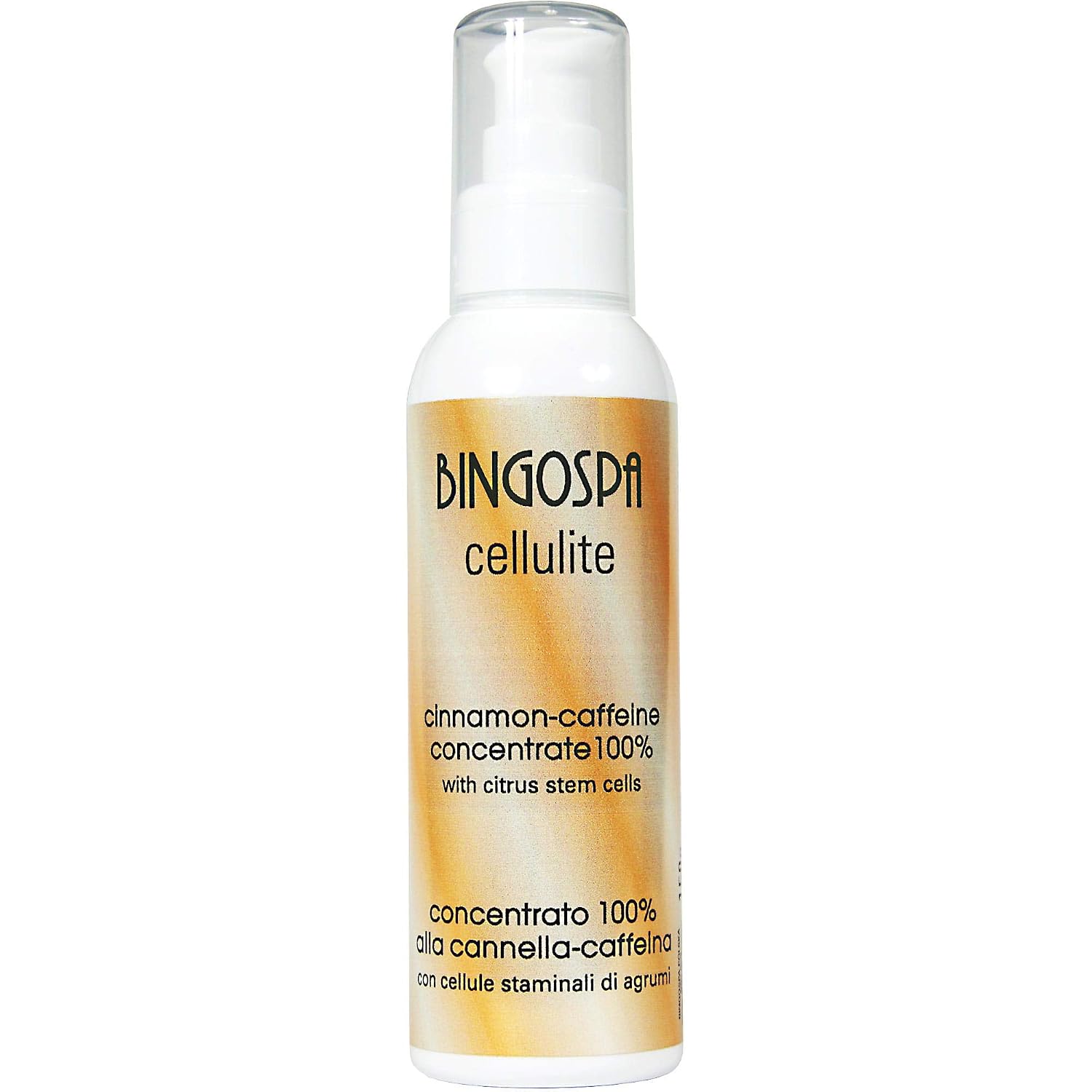 BINGOSPA cellulite Anti-Cellulite Abnehmen Zimt-Koffein-Konzentrat mit Zitrusstammzellen fur Straffung und Modelierung Body Wraps - 150g